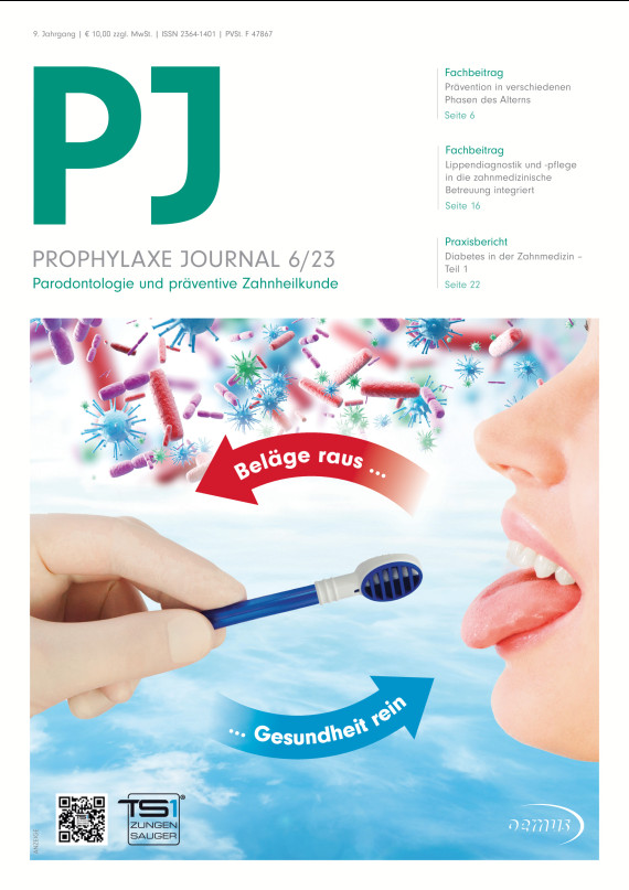 cover zu Prophylaxe Journal 06/2023